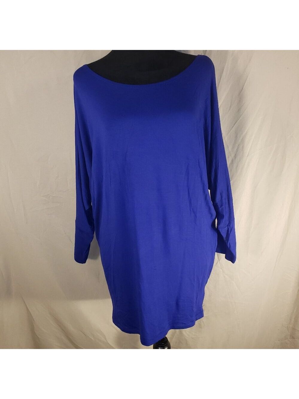 NWT Emma's Closet Women's Blue Long Sleeve Tunic - M